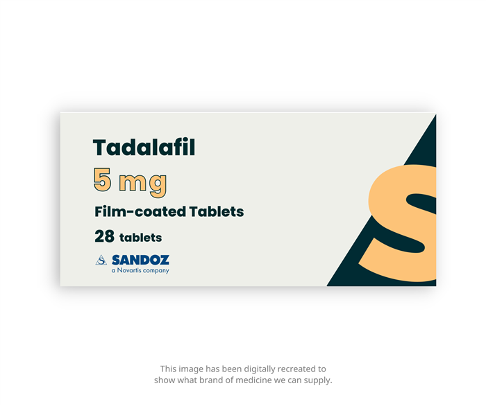 Tadalafil 5mg Sandoz